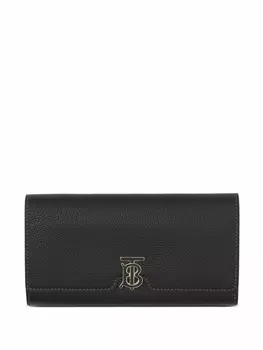 Burberry кошелек с монограммой, черный