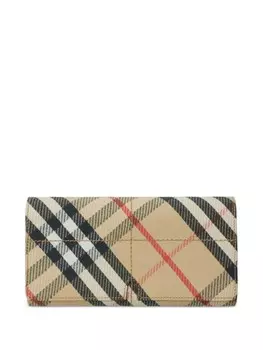 Burberry кошелек Snip Continental, серый