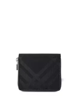 Burberry кошелек в клетку, черный