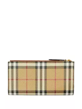 Burberry кошелек в клетку, нейтральный