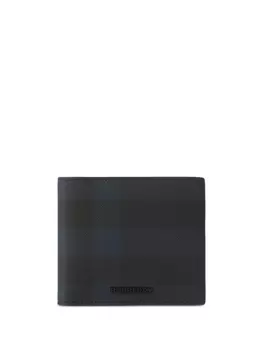 Burberry кошелек в клетку, синий