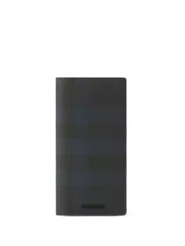 Burberry кошелек в клетку, синий