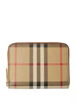 Burberry кошелек в клетку Vintage Check, нейтральный
