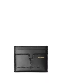 Burberry кожаный картхолдер, черный