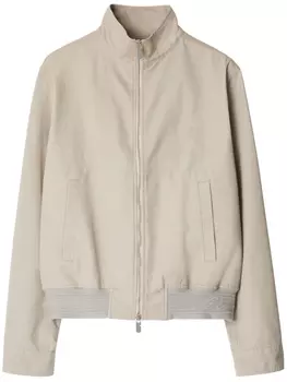 Burberry куртка Harrington, нейтральный цвет