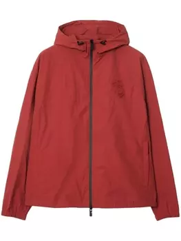 Burberry куртка с капюшоном, красный
