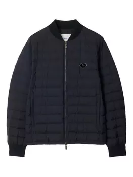Burberry куртка с логотипом, синий