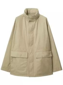 Burberry куртка с вышитым логотипом EKD, нейтральный цвет