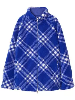 Burberry куртка в клетку, синий