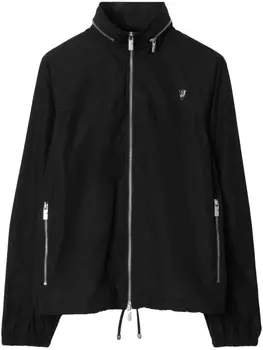 Burberry легкая куртка с капюшоном, черный