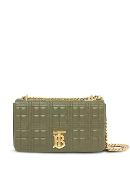 Burberry маленькая сумка через плечо Lola, зеленый