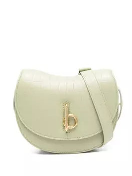Burberry маленькая сумка через плечо Rocking Horse, зеленый