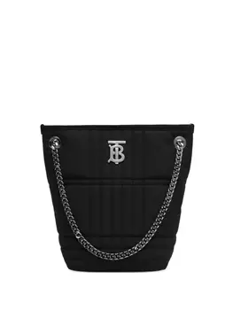 Burberry маленькая сумка-ведро Lola, черный
