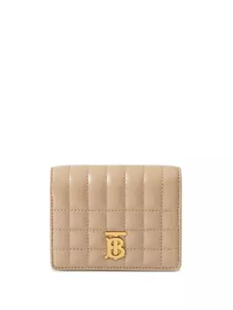 Burberry маленький стеганый кошелек, нейтральный цвет
