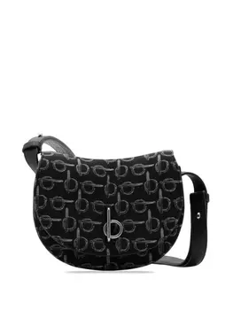Мини-сумка Burberry Rocking Horse, черный