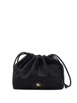 Burberry мини-сумка Equestrian Knight, черный