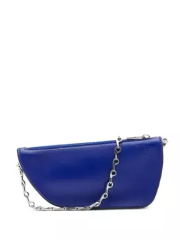 Мини-сумка Burberry Micro Shield Sling, синий