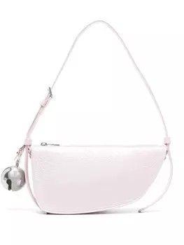 Burberry мини-сумка на плечо Sling Shield, розовый