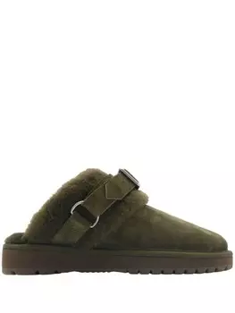 Burberry мюли Chubby, зеленый