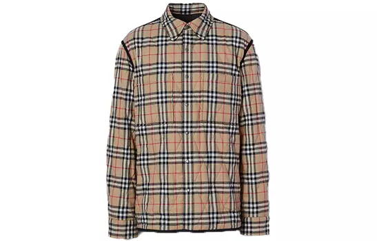 Burberry Мужская стеганая куртка, цвет Brown