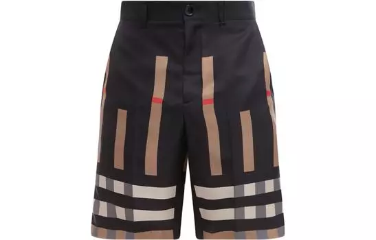 Burberry Мужские повседневные шорты, цвет Black