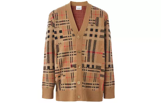 Burberry Мужской кашемировый свитер, цвет Archive Beige