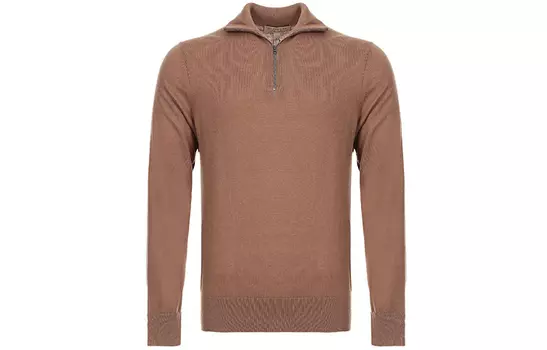 Burberry Мужской кашемировый свитер, цвет Camel
