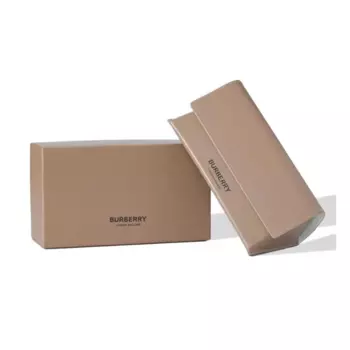 Burberry Оправа для очков из ацетатного металла неправильной формы, мужская, черная