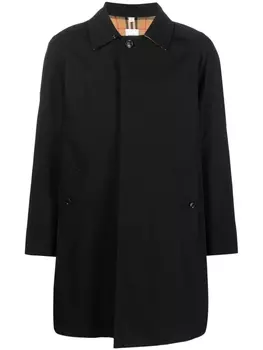 Burberry пальто Camden Heritage, черный