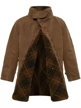 Burberry парка со съемной подкладкой, коричневый
