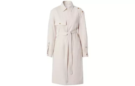 Burberry Платье с длинными рукавами женское светло-коричневые