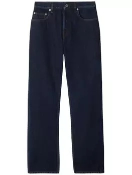 Burberry прямые джинсы, синий