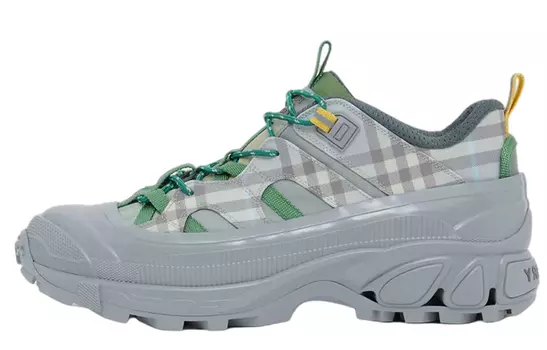 Burberry Ramsey Серый Зеленый Клетчатый