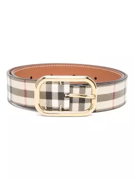 Burberry ремень из роговой кожи, нейтральный цвет