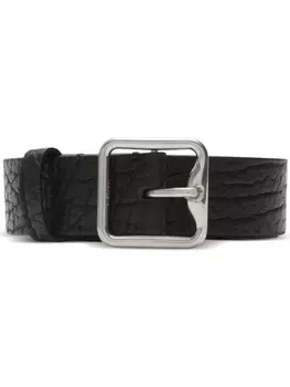 Burberry ремень с B-образной пряжкой, черный