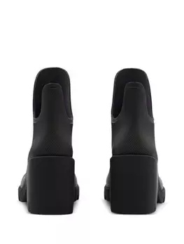 Burberry резиновые ботильоны Marsh, черный