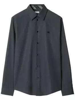 Burberry рубашка на пуговицах, серый