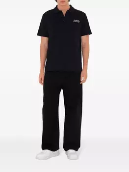 Burberry рубашка поло, черный