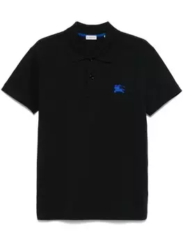 Burberry рубашка поло, черный