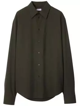 Burberry рубашка с длинным рукавом, коричневый
