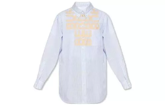 Burberry Рубашка женская SS22 синяя