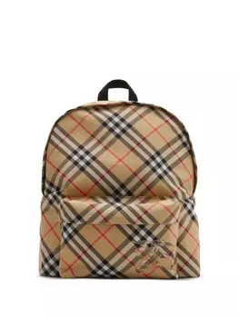 Burberry рюкзак в клетку Nova Check, нейтральный цвет
