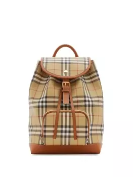 Burberry рюкзак в клетку, серый