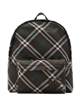 Burberry рюкзак в клетку Vintage Check, зеленый