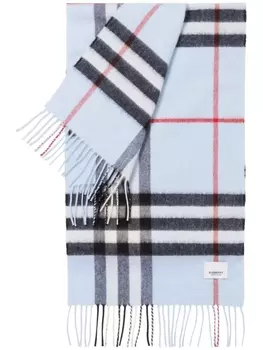 Burberry шарф The Classic в клетку, синий
