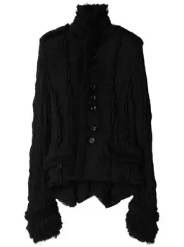 Burberry шелковый жакет, черный