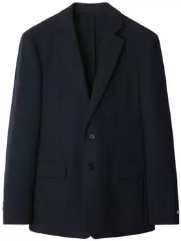 Burberry шерстяной пиджак, синий