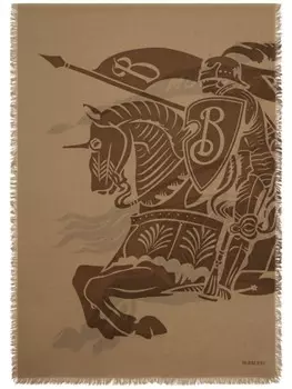 Burberry шерстяной шарф EKD, нейтральный цвет