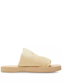 Burberry шлепанцы EKD Slab, нейтральный цвет