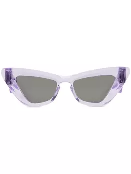 Burberry солнцезащитные очки Rose, фиолетовый